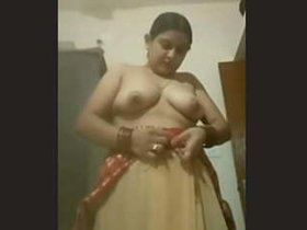 Indian wife on a video chat
