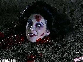 The threesome is worth the sluts ground zombies fuck one guy in the first place hammer the graveyard