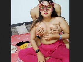 Impressive breast display