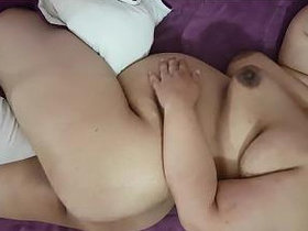 The wife's sensual slumber