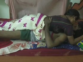 Elderly Telugu couple engages in intimate activities
