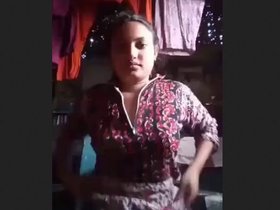Sensual village girl in the hottest Bangla video
