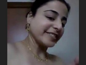 Stunning Indian wife with big breasts