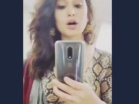 Stunning Indian homemaker with captivating allure