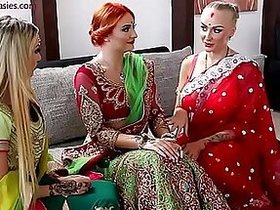 Pre-wedding Indian cumulative ritual
