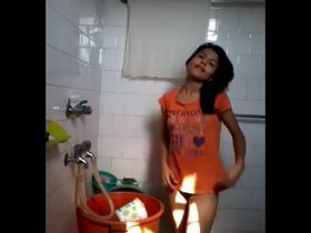 Arousing Hindi milf experiences a wild threesome with a college stud in vivid audio