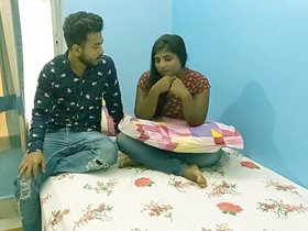 Indian girl's first time making a porn video