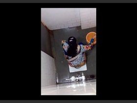 Secretly recorded women in the restroom - Part 2