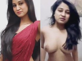 Indian bhabi reveals her naked body completely