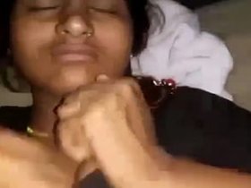 Rough sex with a hairy village girl