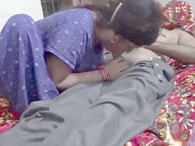 Village bhabi enjoys passionate sex with her husband in the deserted house