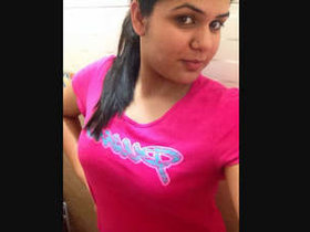 A scorching hot Indian girl's solo performance