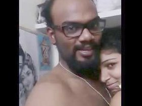 A young Indian woman enjoys playful intimacy with her male relative after their sexual encounter