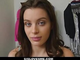 SisLovesMe - Lana Rhaodes Blackmailed & Fucked By Creeper Bro
