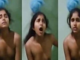 Hot adult college teenage hottie riding her boyfriend's dick