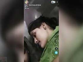 Married Desi the slut is live streaming a XXX marathon on social media.