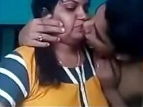 Indian mom has sex with teenage son in kitchen and couch