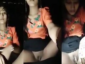 Mizoram Desi girl jerking off her hungry pussy on selfies camera