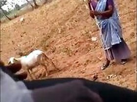 Crazy young Indian dick flash village grandmother outdoors, new Desi viral MMC