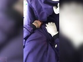 Beautiful Desi XXX nurse sucks her horny cock MMS