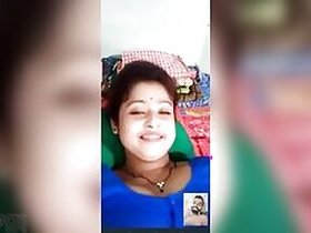 Beautiful wife Desi has fun in a live adult video with her lover