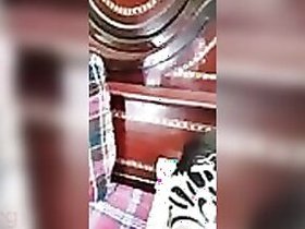 Slutty wife in a mask is fucked by her XXX lover in Desi home porn