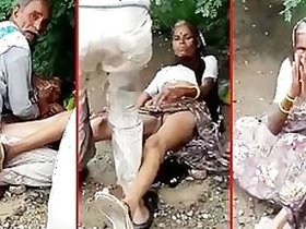 Indian aunt fucks her lover! Free outdoor porn mms