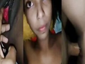 Scandalous video of cutie Desi having fun XXX with her boyfriend