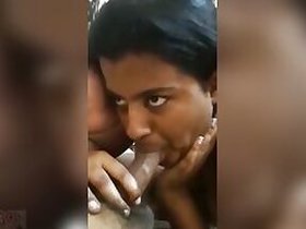 Hawt Srilankan swallows his boss's dick