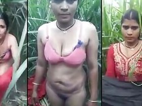 Desi's wife is cheating outdoors. This is gonna be a mega XXX scandal.