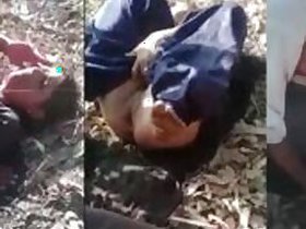 Man and lover Randy Desi fuck in this homemade outdoor clip