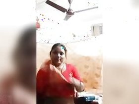Desi lustful Bhabhi shows striptease video