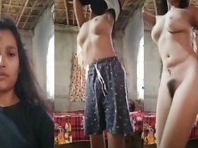 Desi video of Assamese girl undressing to perform XXX dance