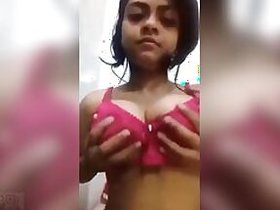 Lusty angel nude MMC selfie scene from the movie