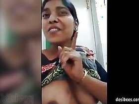 Aunt Desi recorded her naked body on camera