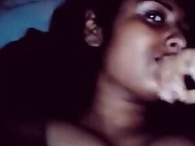 Take a closer look at the girl with the fur pie desi