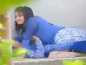 Desi College Student Enjoys Passionate Outdoor Sex Scandal