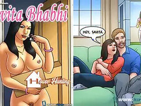 Indian XXX cartoon sex scene of Savita Bhabha's house hunt