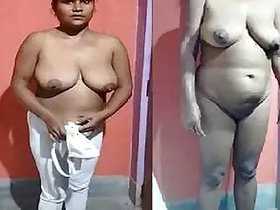 Indian bhabhi flaunts her naked body to her neighbor