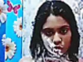 Bangladeshi model Samira in the nude bathtub