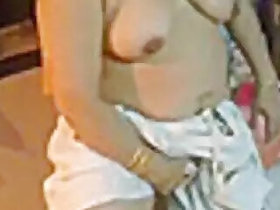 Naked Auntie Teasing with Ricky Lee