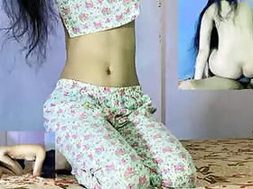 Desi girlfriend real sex