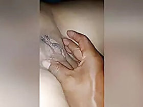 Today's Exclusive Desi Bhabhi shows off her pussy