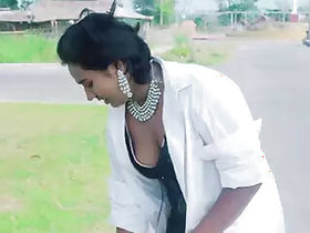 Boob shy Bengali girls show off huge cleavage in seductive photo shoot