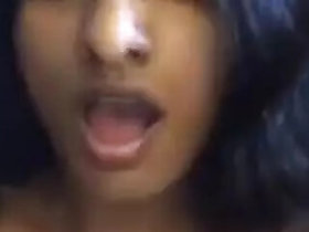 A horny girl