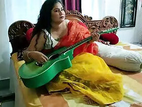Beautiful madam has hot romantic sex with a student! With clear sound in Hindi