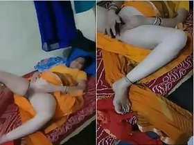 Horny recording of pussy licking and jerking off by Husband