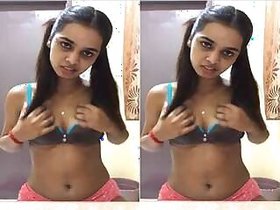 Pretty Girl Taping Her Nude Selfies Part 4