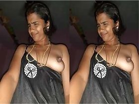Recording Tamil Wife's Bathing from Husband
