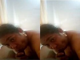 Tamil wife gives blowjob